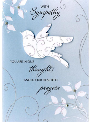 Picture of WITH SYMPATHY CARD